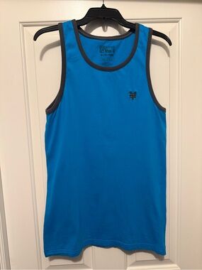Zoo York Teal Blue Tank with Gray Trim in Size Small
